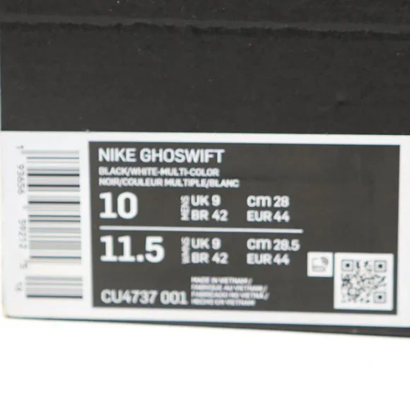 Nike Ghoswift D/MS/X London Rave Running Shoe DMSX CU4737-001 Jogging Jog - Picture 10 of 10